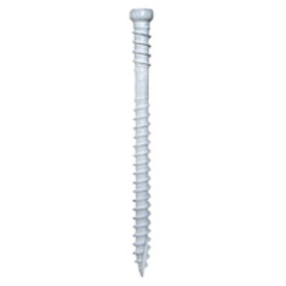 Picture of #8 x 2-1/2" White FIN/TRIM™ Finishing Trim Head Screw Handy-Pak