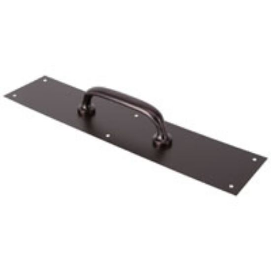 Picture of Door Pull-plate Aluminum Oil Rubbed Bronze 3-1/2" X 15"