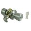Picture of Lock-Set Entrance-Type Tulip Knob Set 1-3/8 To 1-3/4 In Thick Door Steel