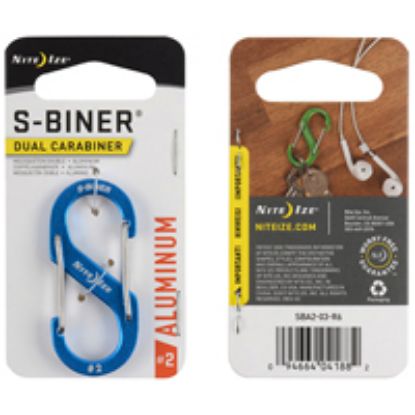 Picture of Utility-Carabiner DUAL ALUM NO2 BLUE