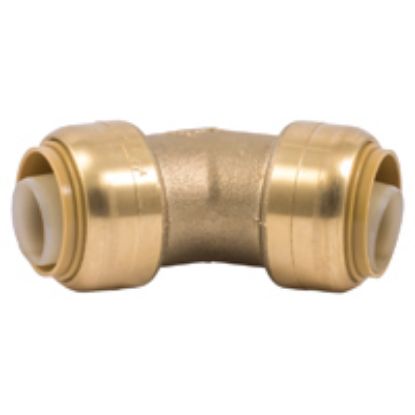 Picture of Push-fit Elbow-45° Brass 3/4" Ct
