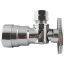 Picture of Stop-valve 1/2 X 3/8 In Push-fit X Compression Brass Chrome