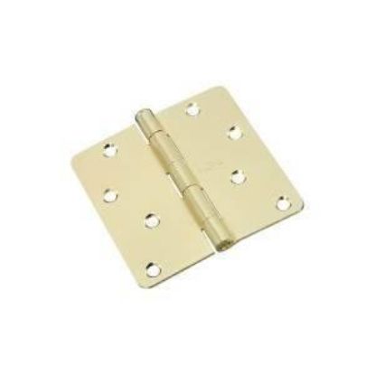 Picture of Door-hinge 50 Lb Weight Capacity Steel Polished Brass