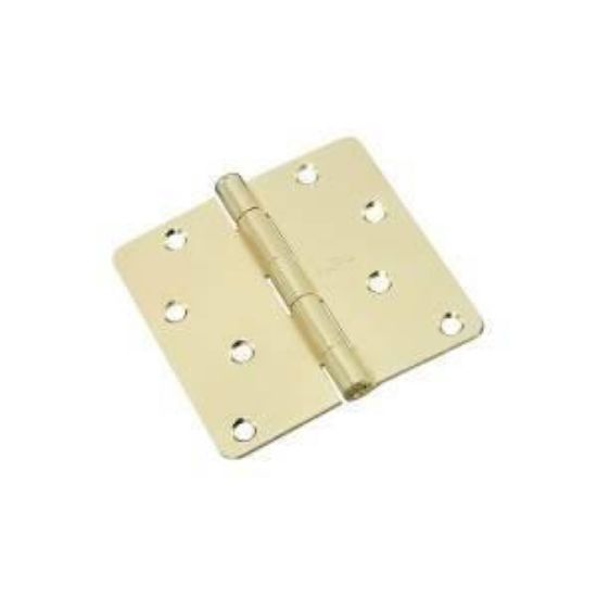 Picture of Door-hinge 50 Lb Weight Capacity Steel Polished Brass