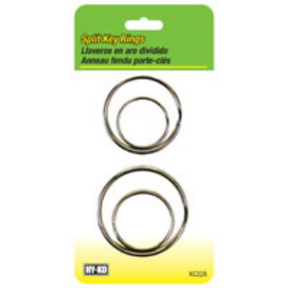 Picture of Key-Ring Split-Ring Assorted Steel Silver