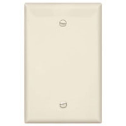 Picture of Wall-Plate Blank Mid-size X 3-1/2 In W X 1/4 In D 0.08 In Thick Light Almond