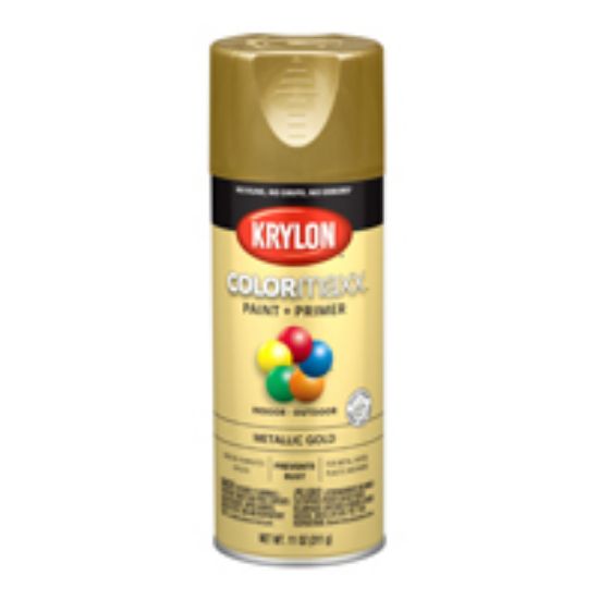 Picture of Spray-Paint Paint-&-primer Indoor-&-outdoor Metallic Gold