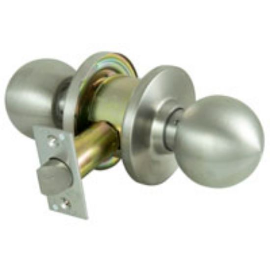 Picture of Lockset Passage Stainless-Steel Ball-Knob Grade 2