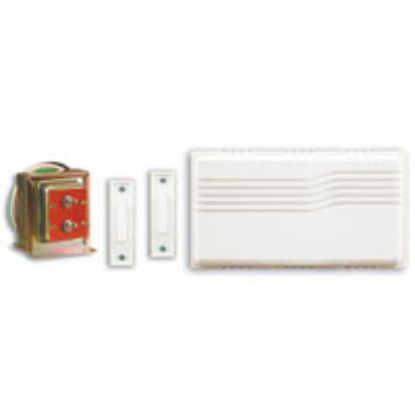 Picture of Heathco Wired Doorbell Kit White