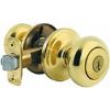 Picture of Signature Series Keyed-entry Door-lock Knob-handle 1-3/4 In Thick Door Metal Polished Brass
