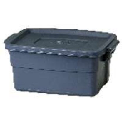 Picture of Storage-box Polyethylene Dark Indigo Nestable 14 Gal Capacity