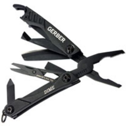 Picture of Multi-Tool Dime 4-1/4 Inch-long Open Black Handle