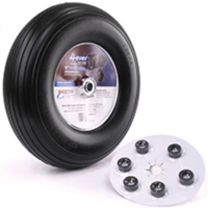 Picture of Martin Wheel Wheel-barrow Wheel With Universal Hub 250 Lb Max Loadrim 13 In Dia Tire