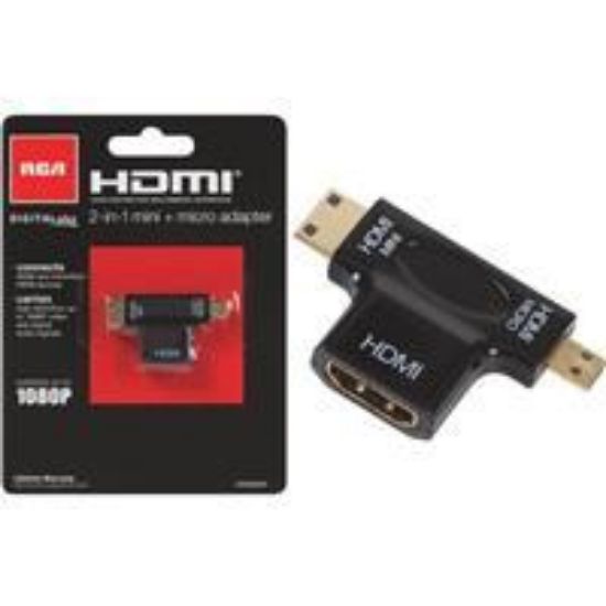 Picture of Adapter Hdmi Female To Mini Or Micro Hdmi