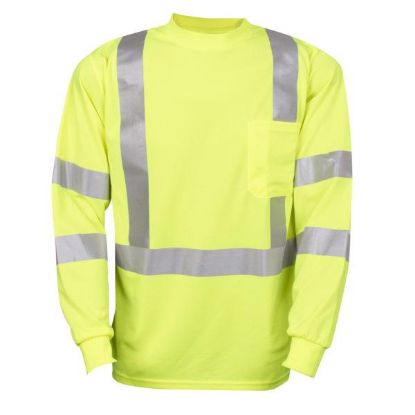 Picture of Tee-shirt Long-sleeve High-viz Type-r Class-3 Polyester 3x-large