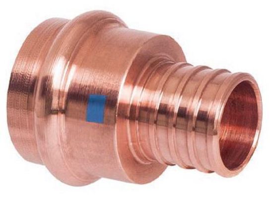 Picture of 1" Pex-adapter Copper-fitting Press-join P X Pex