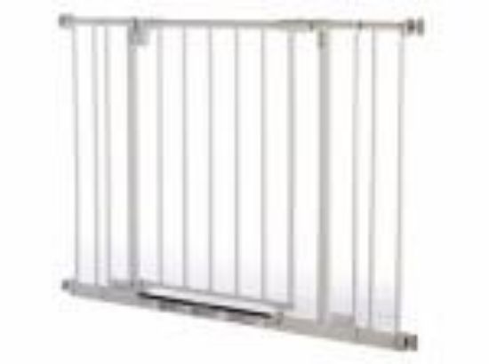 Picture of Safety-gate Expandable With Extensions Metal 29" High 28" - 38.5" Wide