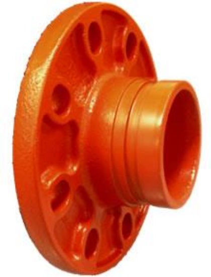 Picture of Grooved Flanged Adapter Nipple 4"