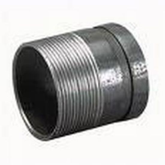 Picture of Black-nipple Steel 2-1/2" X 4" G X Mpt