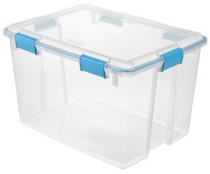 Picture of Storage-Box Plastic With-Lid And Gasket 80 Quart