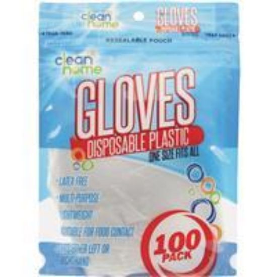 Picture of Disposable-gloves Plastic One Size