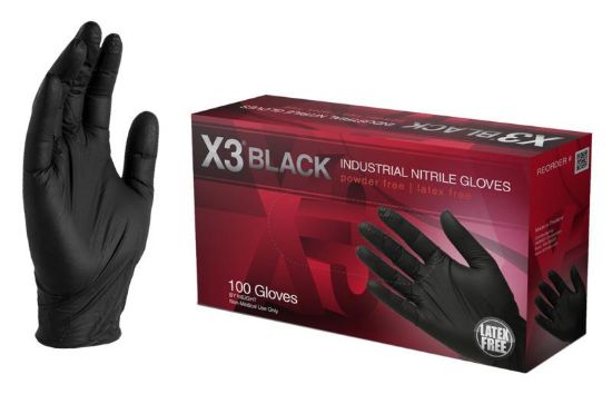 Picture of Disposable-Gloves Black
