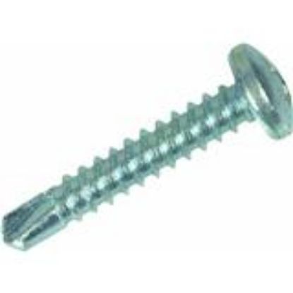Picture of Sheetmetal-Screw Drill-tip Zinc Phillips #10 X 1"