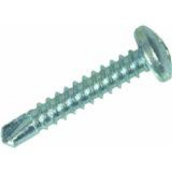 Picture of Sheetmetal-Screw Drill-tip Zinc Phillips #10 X 1"