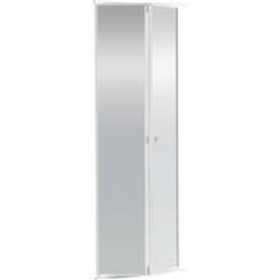 Picture of Bifold-Door Kit Framed Mirror White 36" X 80-1/2"