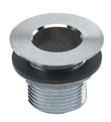 Picture of Bar Plug Brass Nickel-plated 2" Flange 1" Npt 1-1/2" Long