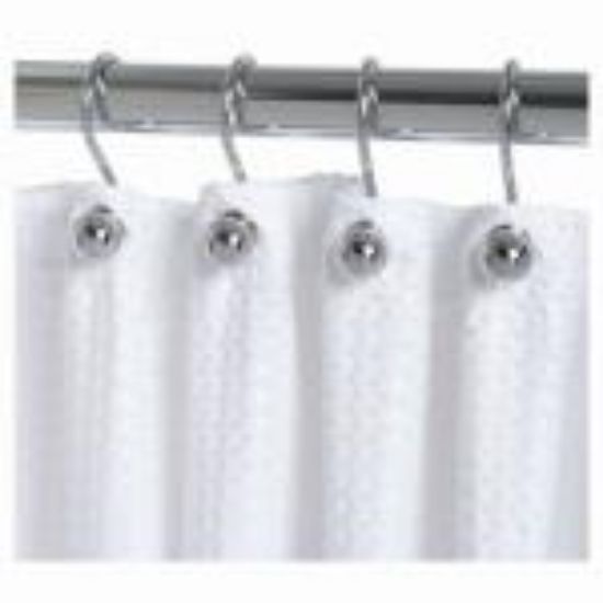 Picture of Shower-curtain-hooks Chrome Set
