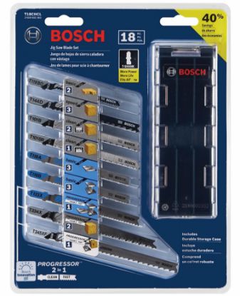 Picture of jig-saw Blade Set T-shank 18pieces