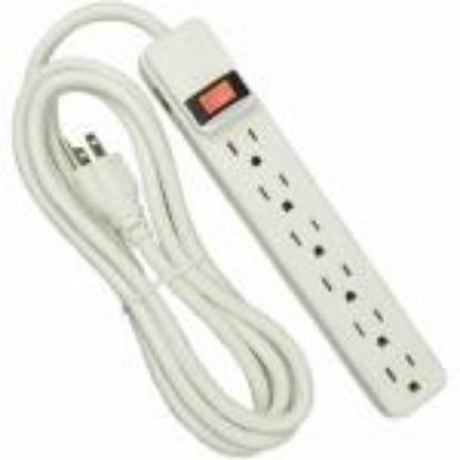 Picture of Power-strip 6-outlets 8'-cord 14/3