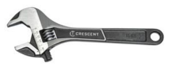 Picture of Adjustable-Wrench Wide-jaw 8"