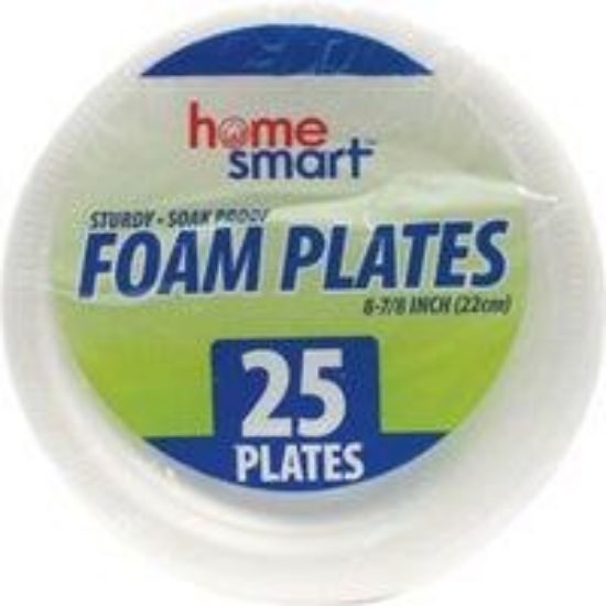 Picture of Plates Disposable Foam 8-7/8"