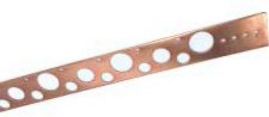 Picture of 1/2" - 1" Copper-pipe Flat Support Bracket 20"