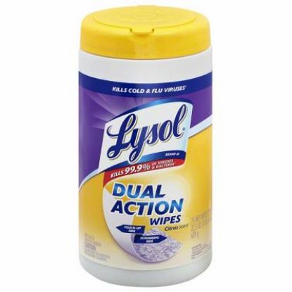 Picture of Disinfecting-wipes Dual-action 75-count