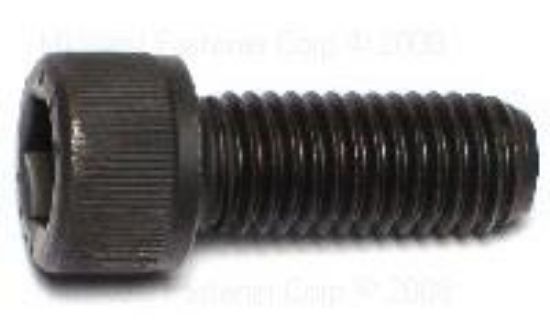 Picture of Machine-Screw Knurled-barrel Socket-cap 12mm-1.75 X 30mm
