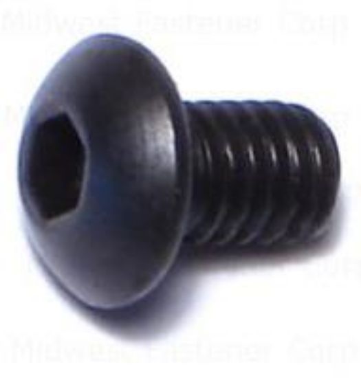 Picture of Machine-Screw Button-head Socket-cap 4mm-.70 X 6mm