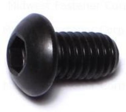 Picture of Machine-Screw Button-head Socket-cap 6mm-1.00 X 10mm