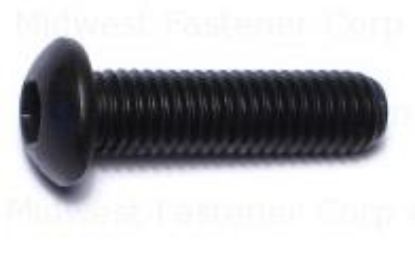 Picture of Machine-Screw Button-head Socket-cap 8mm-1.25 X 30mm