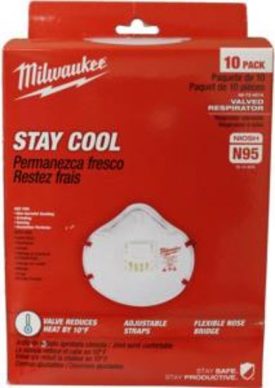 Picture of Respirator Disposable Valved N-95