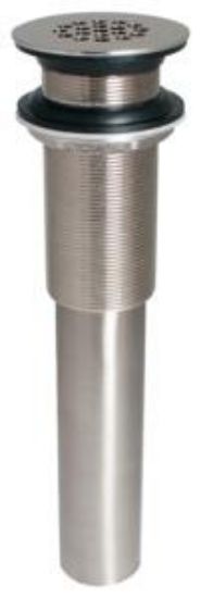 Picture of Lavatory Sink Drain Grid-strainer No-overflow Brass Brushed-nickel 1-1/4"