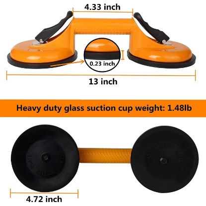 Picture of Suction-cup Lifter Double-plate Metal 150-lb