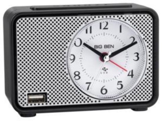 Picture of Alarm Clock Analog Electric Aaa-battery Charging-port