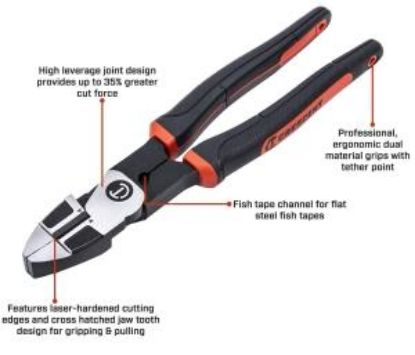 Picture of Plier Lineman Cushion Grip 8"