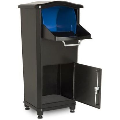 Picture of Parcel Drop-box Aluminum Steel Black