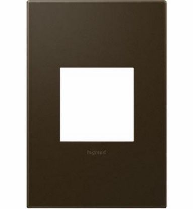 Picture of Wall-plate Screwless 1-gang Bronze Decorator