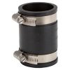 Picture of Schedule-40 Rubber-fitting Coupling Flexible Steel/pvc/cast-iron 1-1/2"