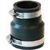 Picture of Schedule-40 Rubber-fitting Coupling Flexible Steel/pvc/cast-iron 2" X 1-1/2"